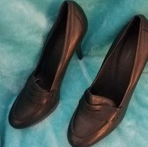 J Crew leather heels